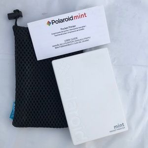 Zink Polaroid Mint Pocket Printer w Anker Mesh Pouch